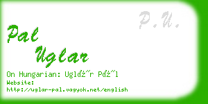 pal uglar business card